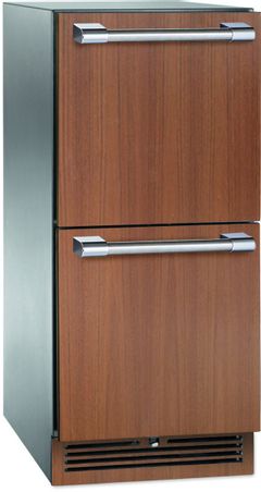 Perlick® Signature Series 2.8 Cu. Ft. Panel Ready Outdoor Under The Counter Refrigerator Drawer