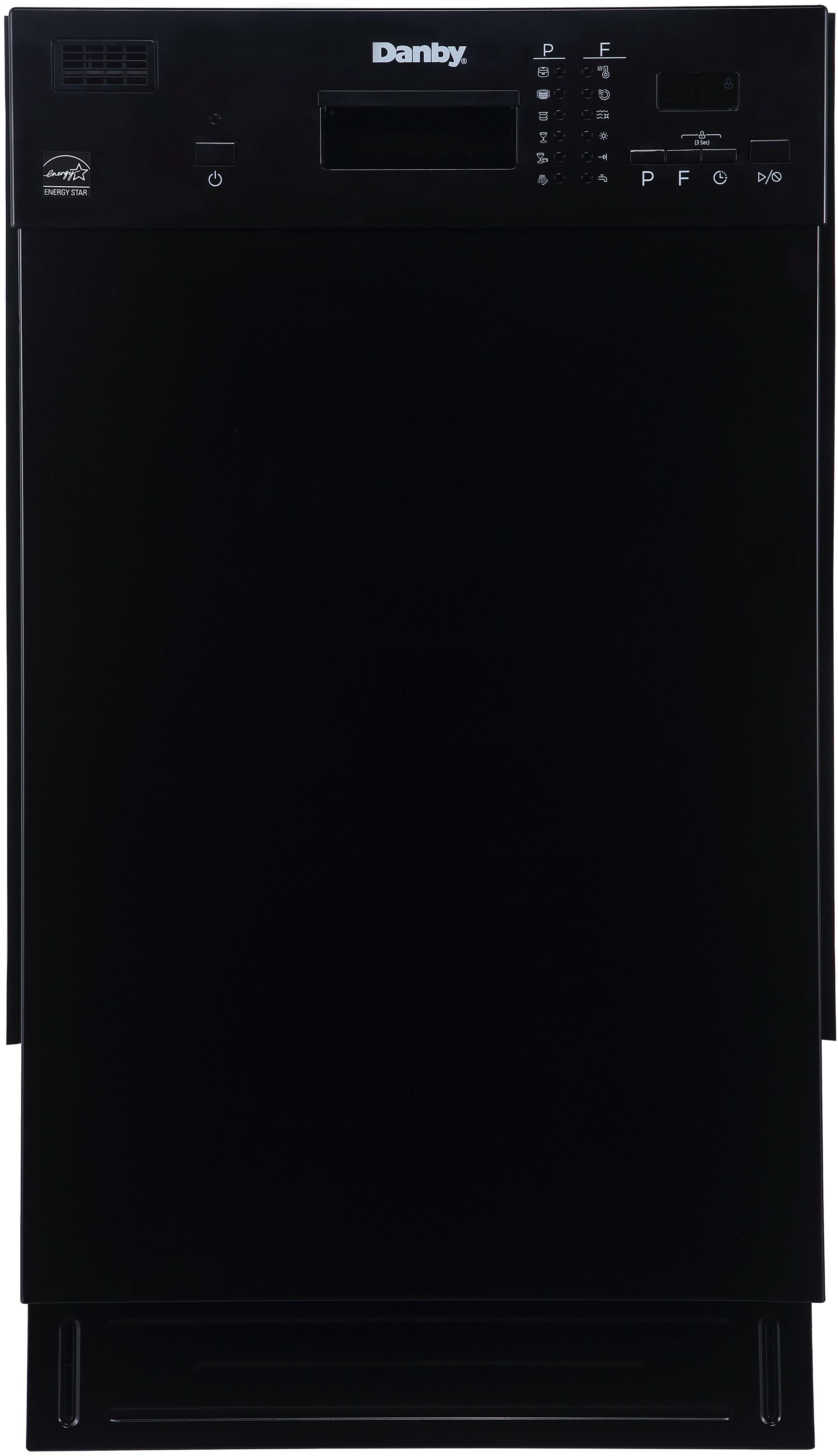 Danby® 18" Black Built In Dishwasher