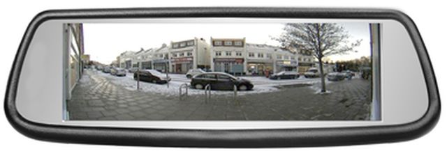 Accele Electronics Optix Super Widescreen Rearview Mirror 0