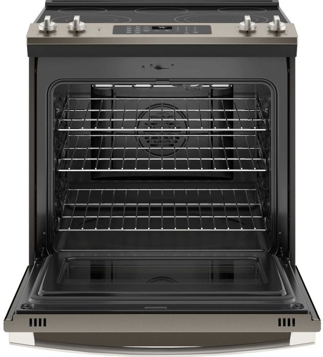 GE® 30" Stainless Steel Slide In Electric Convection Range 17