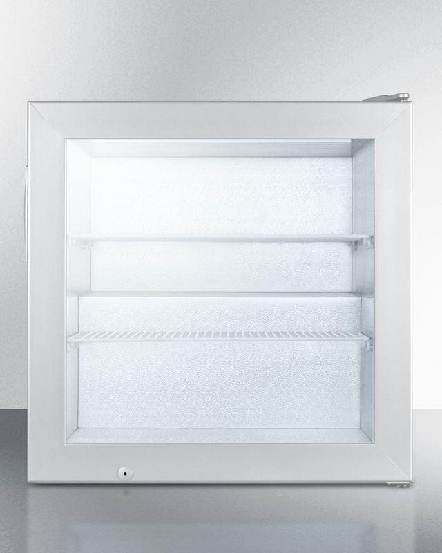 Summit® Commercial 2.0 Cu. Ft. Stainless Steel Frame Compact All Freezer