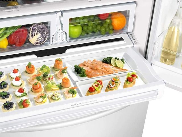 Samsung 28 Cu. Ft. French Door Refrigerator-White 3