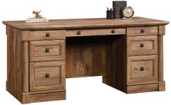 Sauder® Palladia Vintage Oak Executive Desk