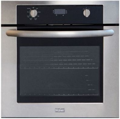 Haier 24" Electric Built-In Single Oven-Stainless Steel