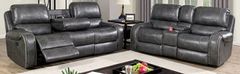 Furniture of America® Walter 2-Piece Gray Power Living Room Set