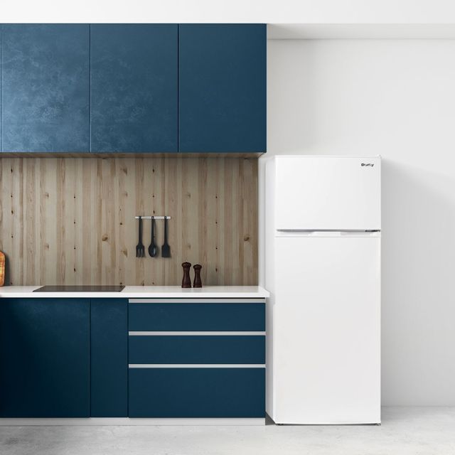 Danby® 7.4 Cu. Ft. White Counter Depth Top Freezer Refrigerator 9