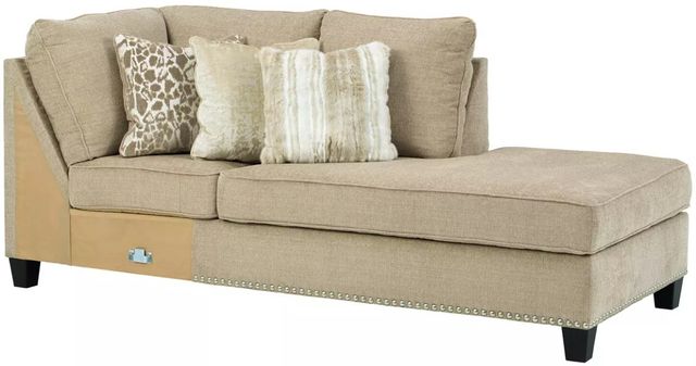 Signature Design by Ashley® Dovemont 2-Piece Putty Sectional Sofa 2