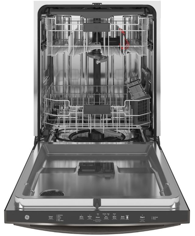 GE® 24" Black Slate Built In Dishwasher-1