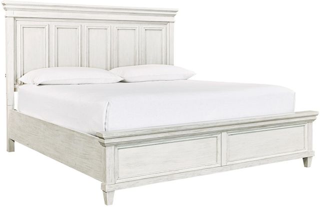 Aspenhome® Caraway Aged Ivory Queen Bed-0