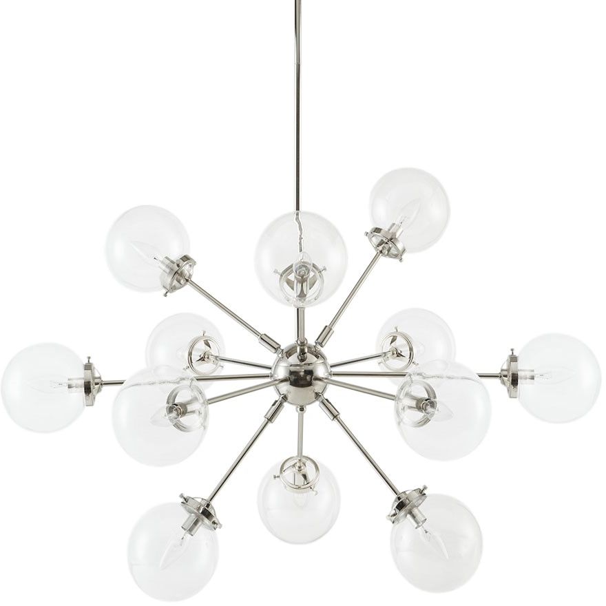 Olliix by INK+IVY Silver Paige Chandelier
