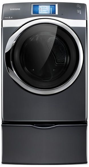 Samsung Front Load Gas Dryer-Onyx