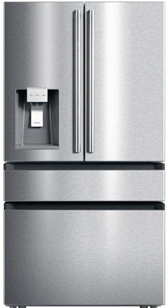 Moffat® 21.6 Cu. Ft. Fingerprint Resistant Stainless Steel Counter Depth French Door Refrigerator