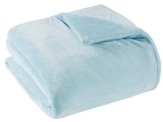Olliix by Sleep Philosophy Plush Blue 60"x70"-25lbs Weighted Blanket