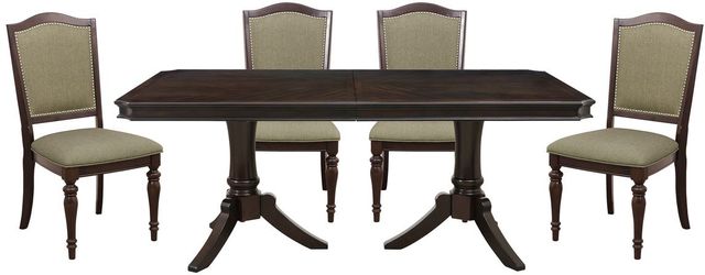 Homelegance® Marston 5 Piece Rectangle Dining Table Set