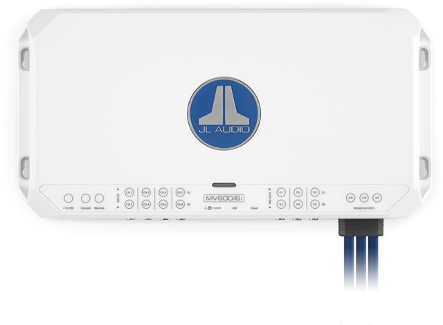 JL Audio® 600 W 6 Ch. Class D Full-Range Marine Amplifier with Integrated DSP 3