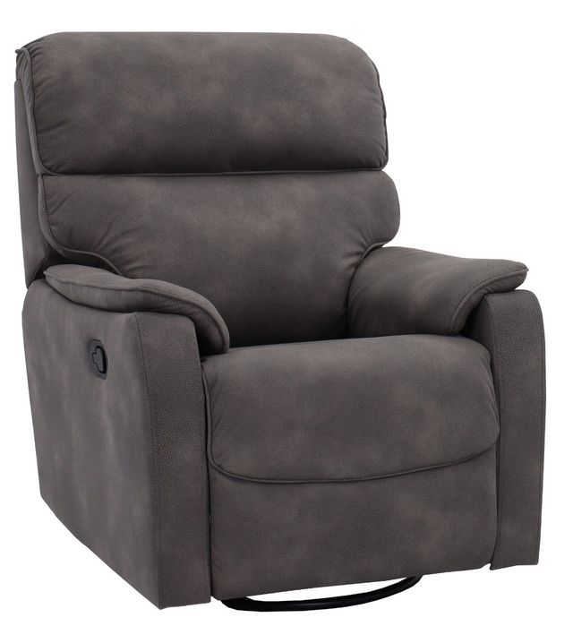 Man Wah Mineral Swivel Glider Recliner | Miskelly Furniture