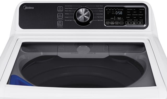 Midea® 4.5 Cu. Ft. White Top Load Washer-3