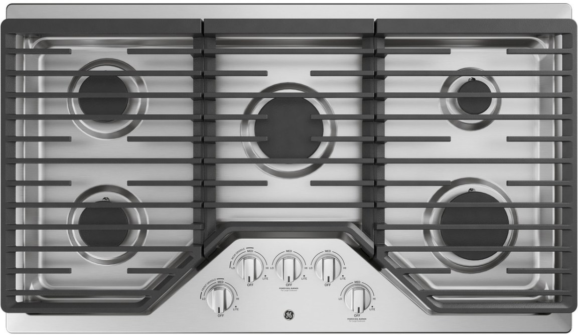 ge gas cooktop 5 burner