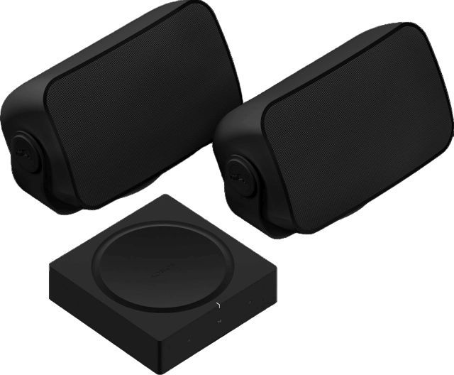 Sonos Black Outdoor Speaker Set