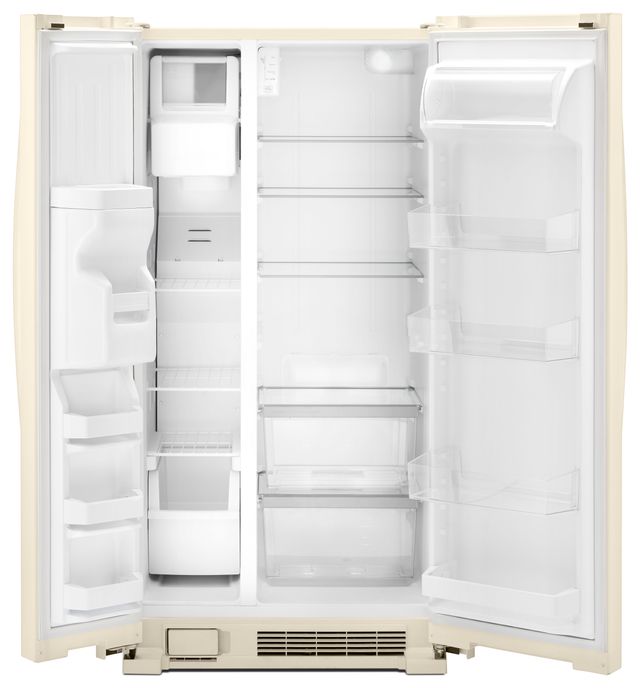 Whirlpool® 33 in. 21.4 Cu. Ft. Biscuit Side-By-Side Refrigerator-2