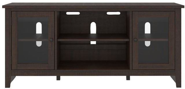 Signature Design by Ashley® Camiburg Warm Brown Large TV Stand with Fireplace Option 1