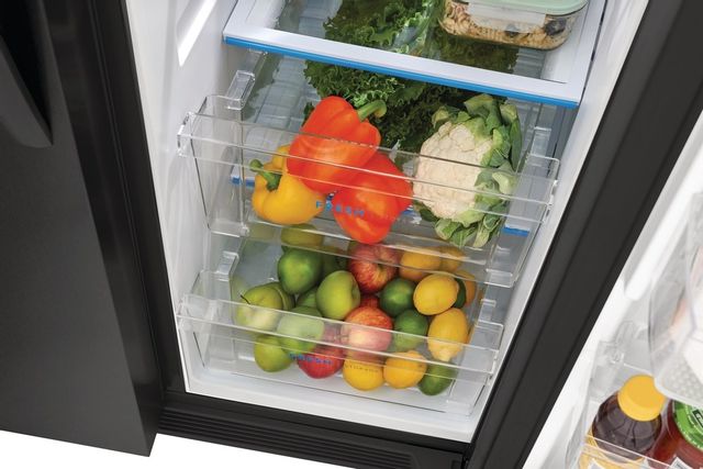 Frigidaire® 22.2 Cu. Ft. Black Stainless Steel Standard Depth Side-by-Side Refrigerator 6