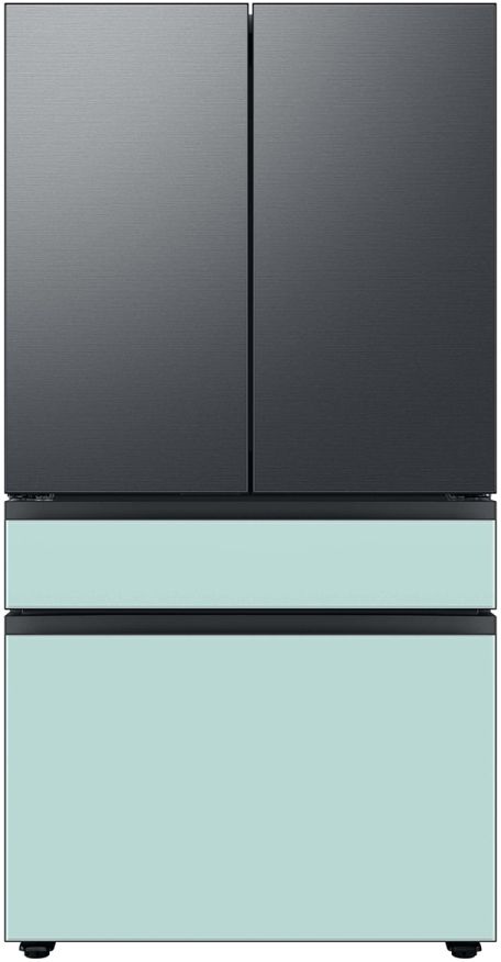 Samsung Bespoke 18" Matte Black Steel French Door Refrigerator Top Panel 7