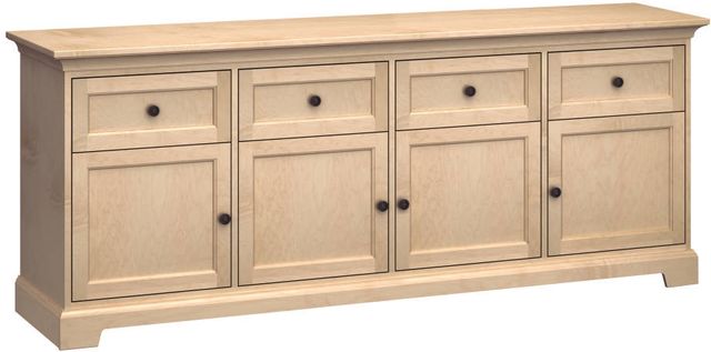 Howard Miller® Customizable TV Console with Four Cabinets and Four Drawers