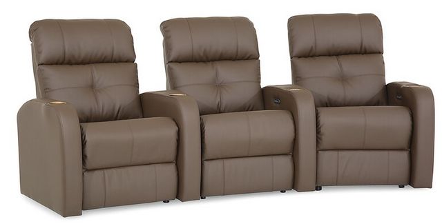 Palliser® Furniture Customizable Audio 3-Piece Power Reclining Home Theater Seating