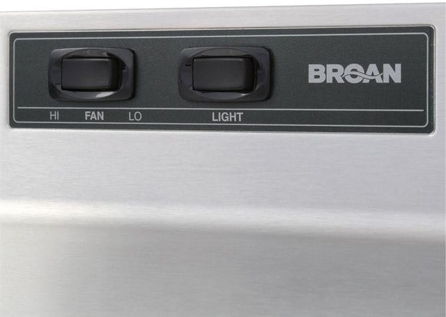 Broan® 40000 Series 24" Stainless Steel Under Cabinet Range Hood-2