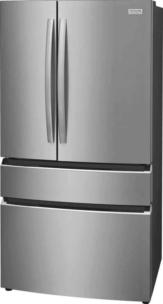 Frigidaire Gallery® 22.1 Cu. Ft. Smudge-Proof® Stainless Steel Counter Depth French Door Refrigerator 2