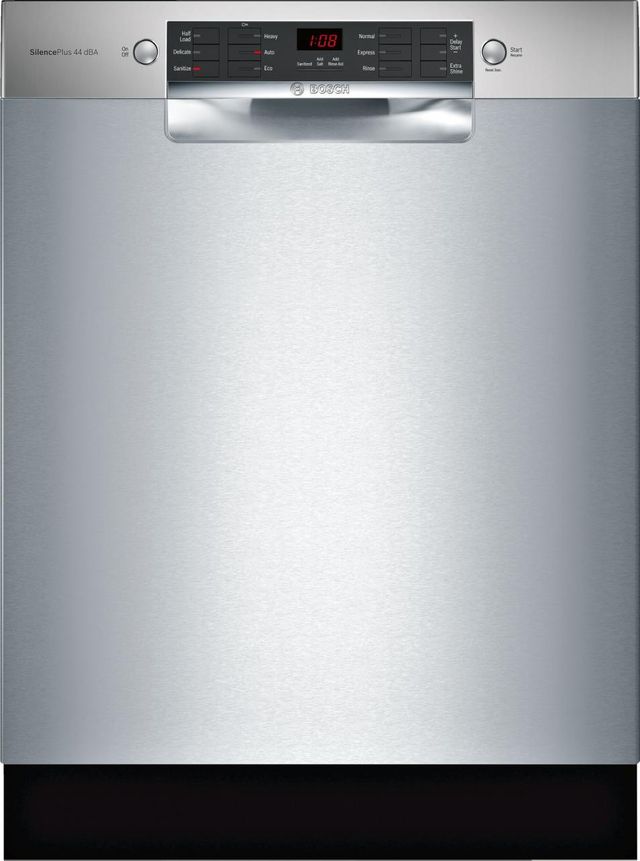 Bosch® 800 Series 24" Built In Dishwasher-Stainless Steel