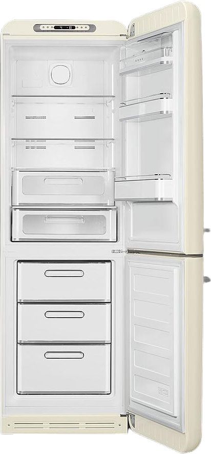 Smeg 50's Retro Style Aesthetic 11.7 Cu. Ft. Cream Bottom Freezer Refrigerator-1
