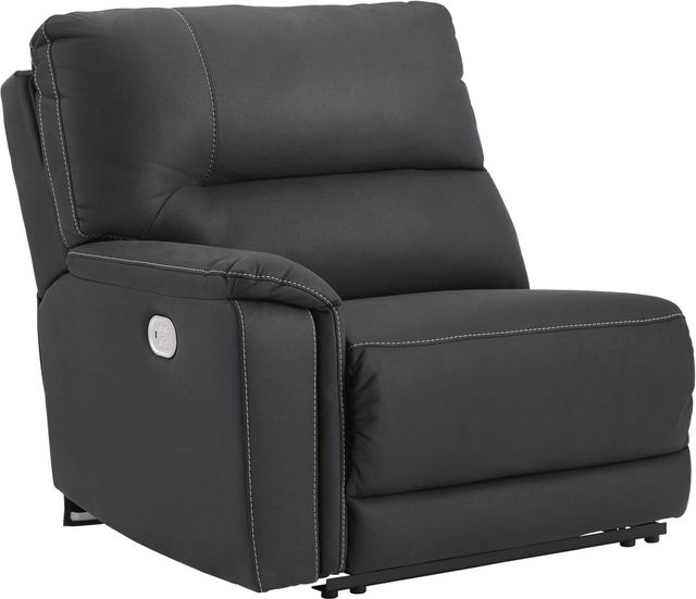 Signature Design by Ashley® Henefer 3-Piece Midnight Power Reclining Sectional with Chaise -1