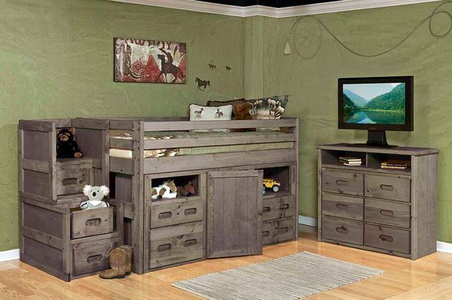 Trendwood Inc. Bunkhouse Youth Media Chest 3