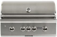 Coyote Outdoor Living S-Series 36” Built In Grill-Stainless Steel-C2SL36NG