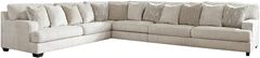 Signature Design by Ashley® Rawcliffe 4-Piece Parchment Sectional