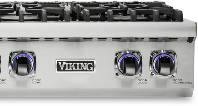 Viking® 7 Series 48" Stainless Steel Liquid Propane Rangetop-2