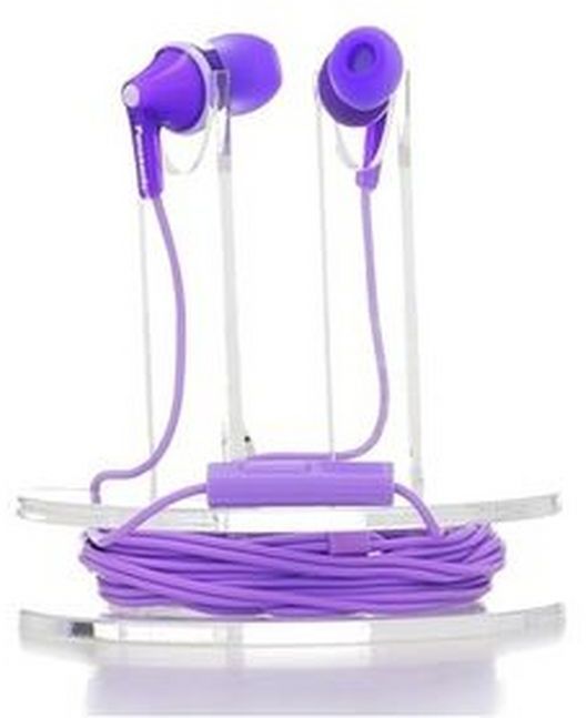 Panasonic® ErgoFit Violet In-Ear Earbud Headphones 4