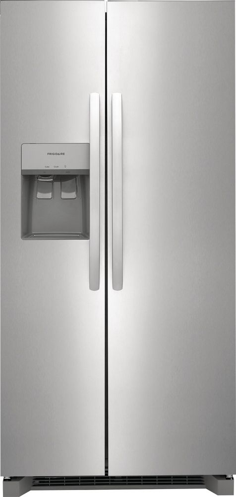 Frigidaire® 22.2 Cu. Ft. Stainless Steel Standard Depth Side-by-Side Refrigerator 0