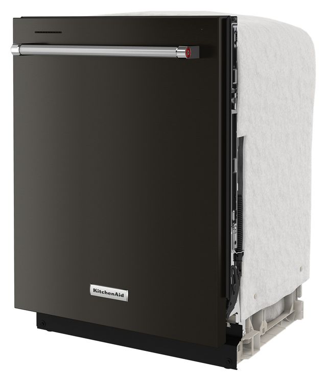 KitchenAid® 24" PrintShield™ Black Stainless Steel Built In Dishwasher 2