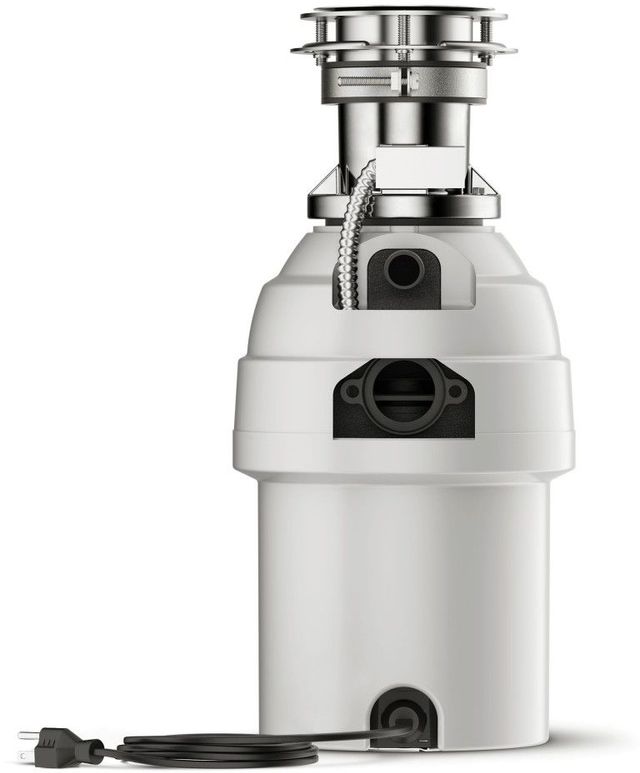 Waste King® 1 HP Batch Feed White Pro 3-Bolt Mount Food Waste Disposer 1