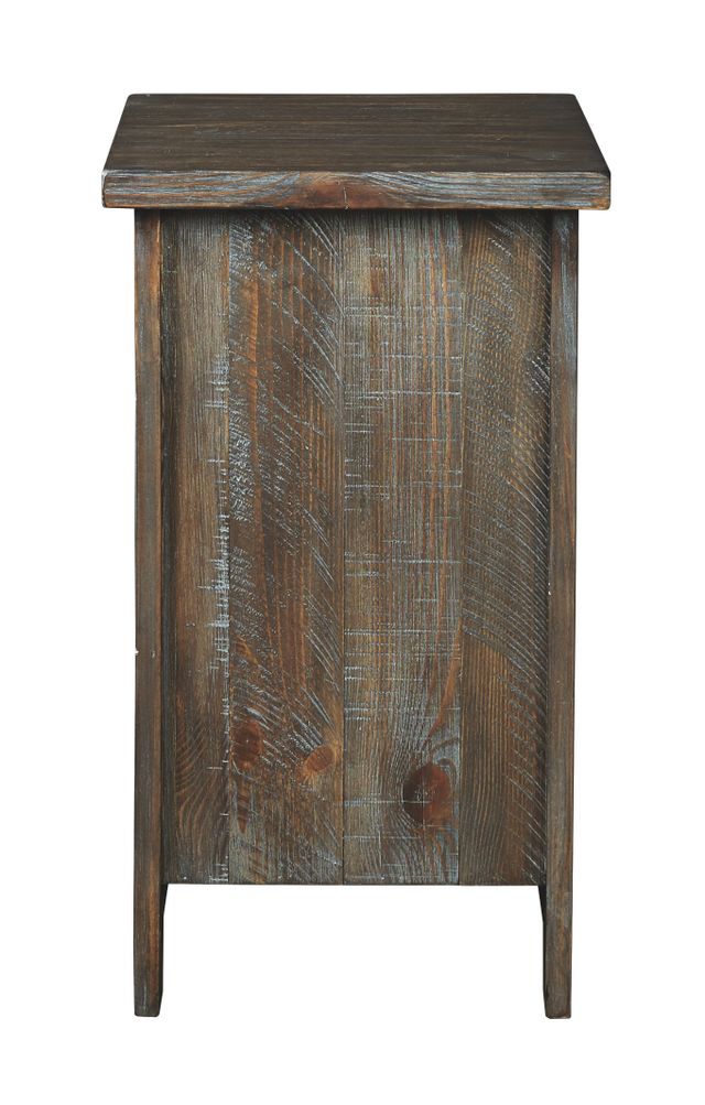 Signature Design by Ashley® Danell Ridge Brown Rustic Side End Table 2