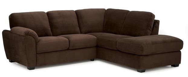 Palliser® Furniture Lanza 2-Piece Brown Sectional