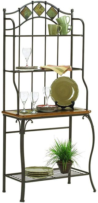 Hillsdale Furniture Lakeview Slate Top Baker's Rack