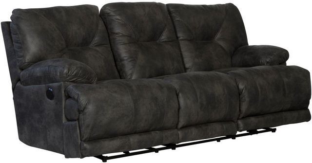 Catnapper® Voyager Slate Lay Flat Reclining Sofa