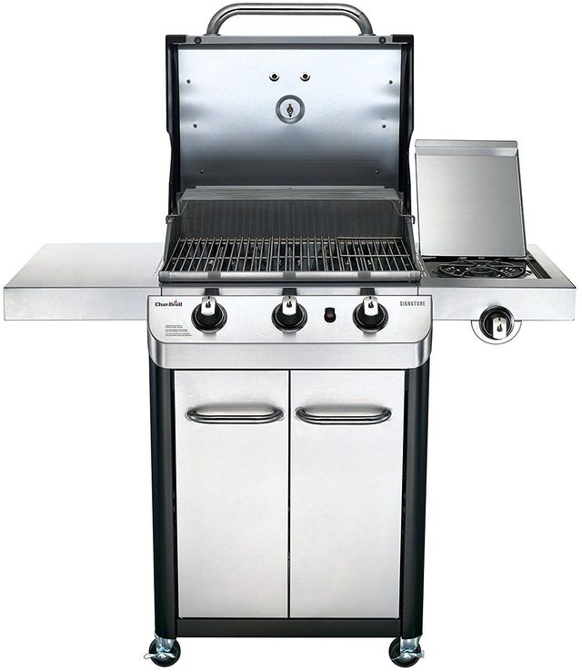 Char-Broil® Signature Series™ 49.8"Gas Grill-Black with Stainless Steel 6