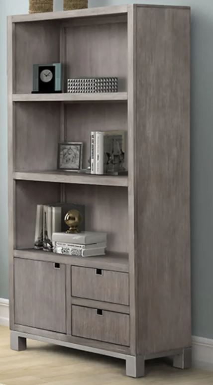 Legends Home Pacific Heights Melbourne Grey 72" Bookcase