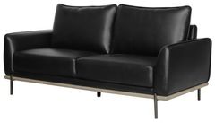 Global Furniture Blanche Black Sofa