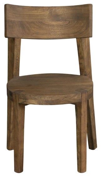 Coast2Coast Home™ Sequoia 2-Piece Light Brown Acacia Dining Chair Set 1